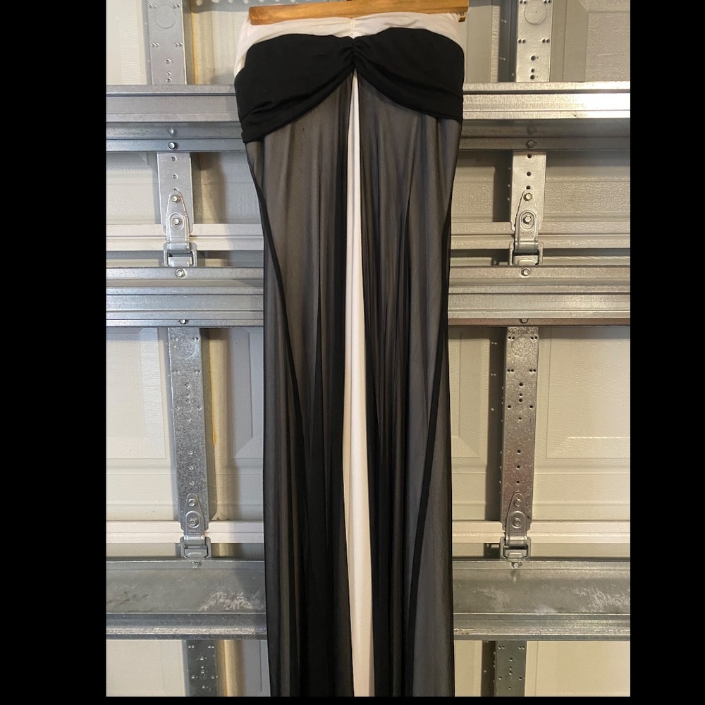 Formal USED size 13 dress with halter strap top no zipper, extremely comfortable